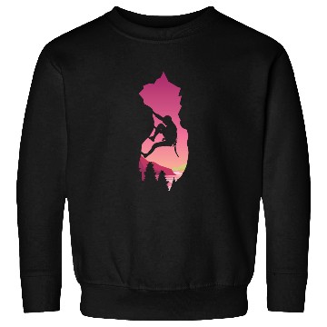 Discover Rock Climbing Sweatshirts