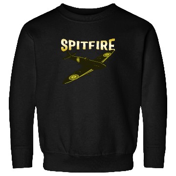 Discover Spitfire UK Mk.1 RAF British WWII Fighter Royal Sweatshirts