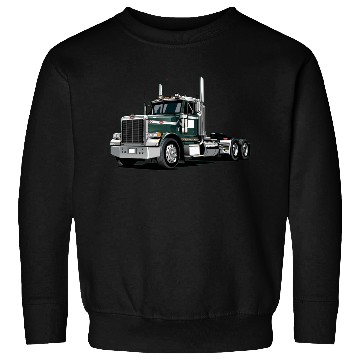 Discover Green Semi Truck Sweatshirts
