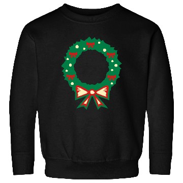 Discover christmas wreath Sweatshirts