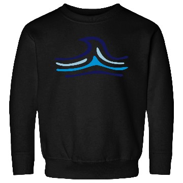 Discover Wave surfing sailing Sweatshirts