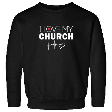 Discover I Love My Church Sweatshirts