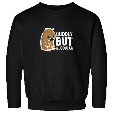 Discover Cuddly But Muscular Wombat Sweet Australia Wild Sweatshirts