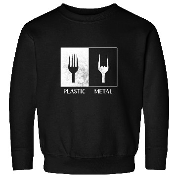 Discover Plastic heavy metal funny music Sweatshirts