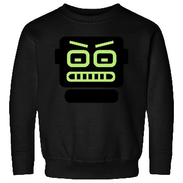Discover robot computer head Sweatshirts