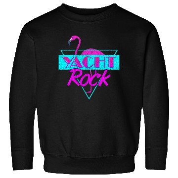 Discover Yacht Rock Retro Flamingo Sweatshirts