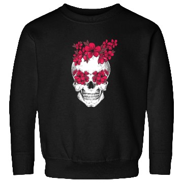 Discover Mexican Skull Flower Lover Florist Cinco de Mayo Sweatshirts