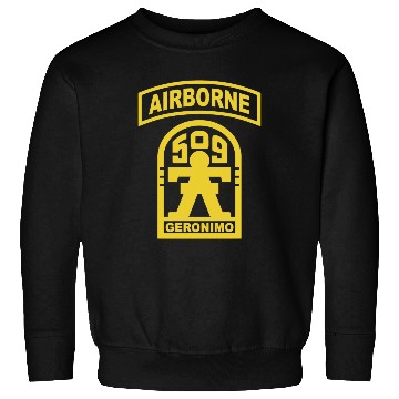 Discover Geronimo 509th Airborne Parachute Infantry US Army Sweatshirts