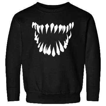 Discover Fangs - Halloween- Creepy Sweatshirts