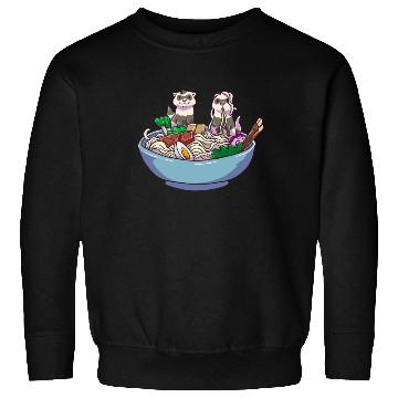 Discover Ramen Ferret Anime Sweatshirts
