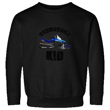Discover Awesome Gift for Snowmobile Kid || Sweatshirts