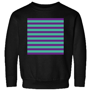 Discover Stripes Purple Green Sweatshirts
