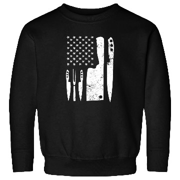 Discover Chef Knife - Patriotic Easter US Flag Sweatshirts