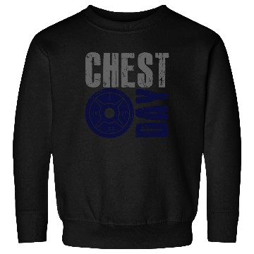 Discover Chest Day Pectoral Exercise Gym Rat Sweatshirts