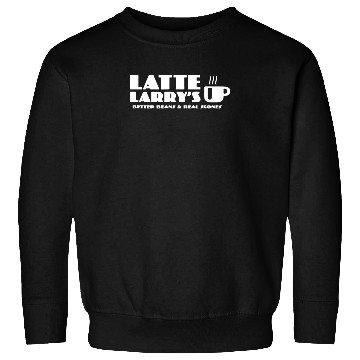 Discover Latte Larry's Better Beans & Real Scones Sweatshirts
