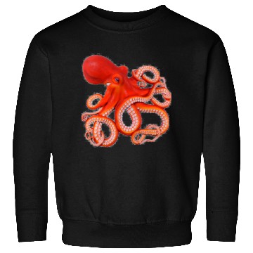 Discover Vibrant Octopus Artprint Design Sweatshirts