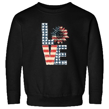 Discover Love 4th Of July Sweatshirts