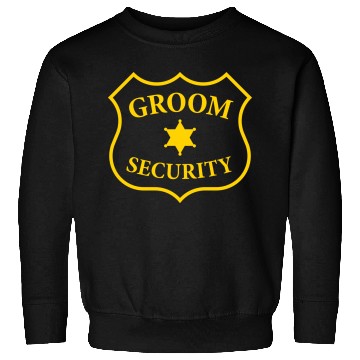 Discover Groom Security Patch (Bachelor Party / Stag Night) Sweatshirts