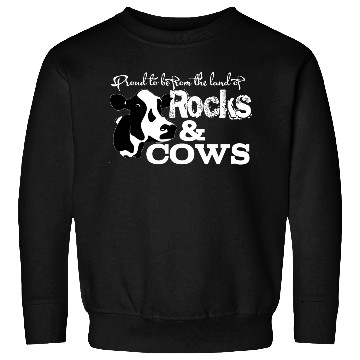 Discover Rocks & Cows Rural Minnesota Sweatshirts