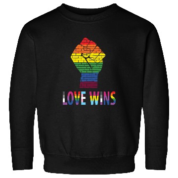Discover Love Wins Gay Pride Sweatshirts