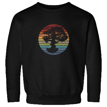 Discover Bonsai Tree Retro Sweatshirts