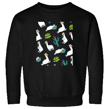 Discover Sleepy Llama Sweatshirts