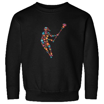 Discover Lacrosse Flower gift for Lacrosse Player Sweatshirts