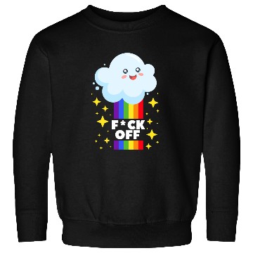 Discover Rainbow Cloud Pride Gay LGBT Equality Sweatshirts