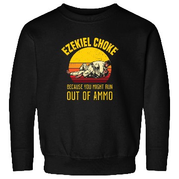 Discover Funny Jiu Jitsu Sweatshirts - Ezekiel Choke - Jiujitsu H