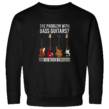 Discover Bass Guitar Gift Bassist Sweatshirts