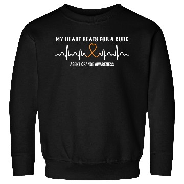 Discover Heart Beats- Agent Orange Awareness Sweatshirts