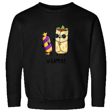 Discover W-rappers Cute Food Pun Sweatshirts