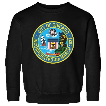 Discover Seal of Chicago, Illinois Sweatshirts