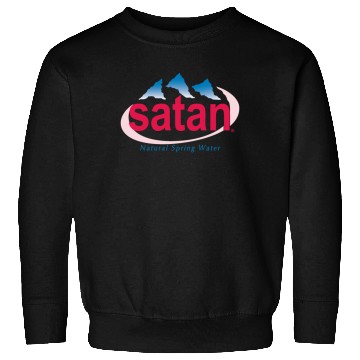 Discover Satan Natural Spring Water Sweatshirts