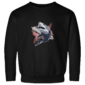 Discover Scuba Diving Shark Gift holiday retro Sweatshirts
