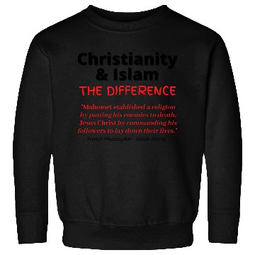 Discover Christianity & Islam - The Difference Sweatshirts