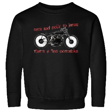 Discover Says Red Molly to James Sweatshirts