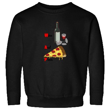 Discover Wine And Pizza Sweatshirts