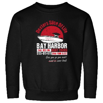 Discover Cool Dexter Bay Harbor Boat Tours Sweatshirts