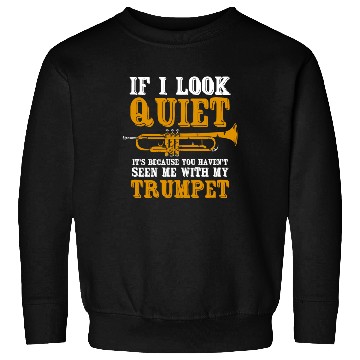 Discover Trumpet Trumpeter Wind instrument Sweatshirts