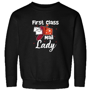 Discover First Class Mail Lady Sweatshirts