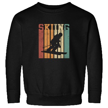 Discover Skiing Skiing Skier Skisport Ski Slope Sweatshirts