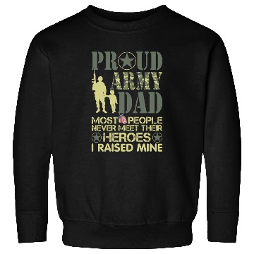 Discover Proud Army National Guard Dad American Flag Sweatshirts