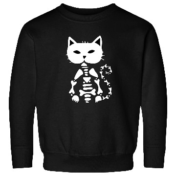 Discover Skeleton Cat Sweatshirts