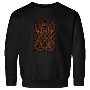 Discover Orange Celtic art gift Sweatshirts