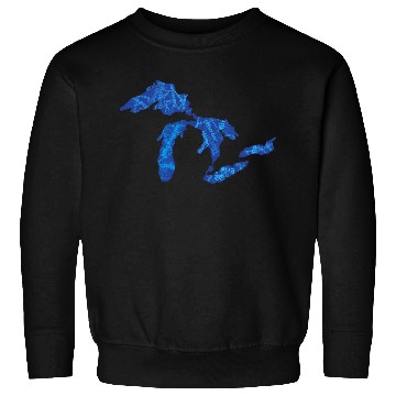 Discover Great Lakes with Names Sweatshirts