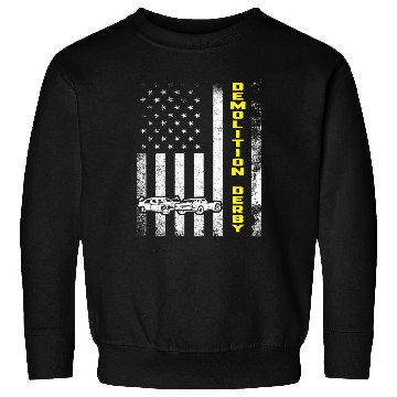Discover Demolition Derby Car crashing Motorsport Racing US Sweatshirts