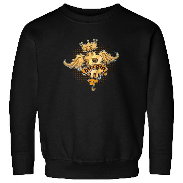 Discover Bitcoin BTC And Crypto Design Sweatshirts