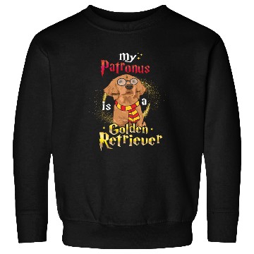 Discover My Patronus Is A Golden Retriever Sweatshirts