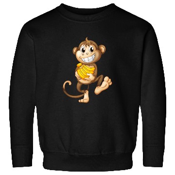 Discover Monkey banana Sweatshirts